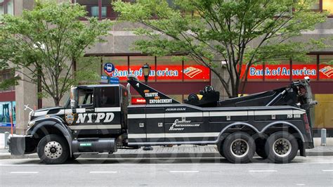 Nypd Traffic Enforcement Police Tow Truck World Financial Flickr