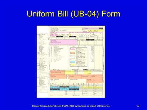 Sample Ub 04 Form Completed Glendale Community