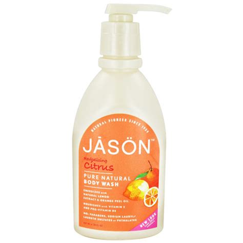 Jason Pure Natural Body Wash With Revitalizing Citrus 30 Oz