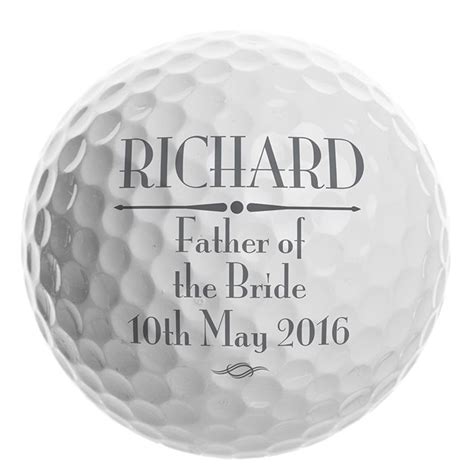 50 best fathers day gift ideas (best fathers day free printables). Personalised Message Golf Ball Keepsake Gift For Golf ...