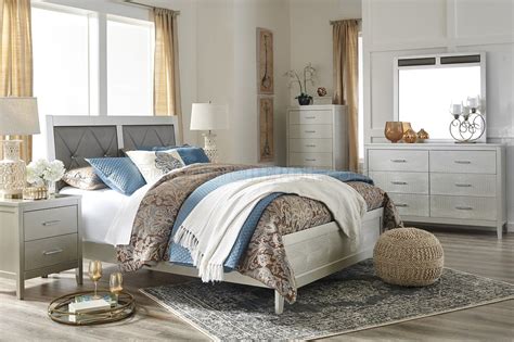 Boys bedroom furniture by ashley furniture homestore furnishing a boy s bedroom can be a challenge. Olivet Bedroom 5pc Set B560 in Silver Finish by Ashley ...