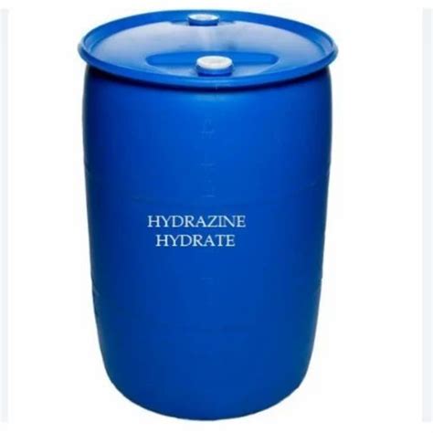 Industrial Grade Hydrazine Hydrate Chemical 99 Packaging Size 185 L