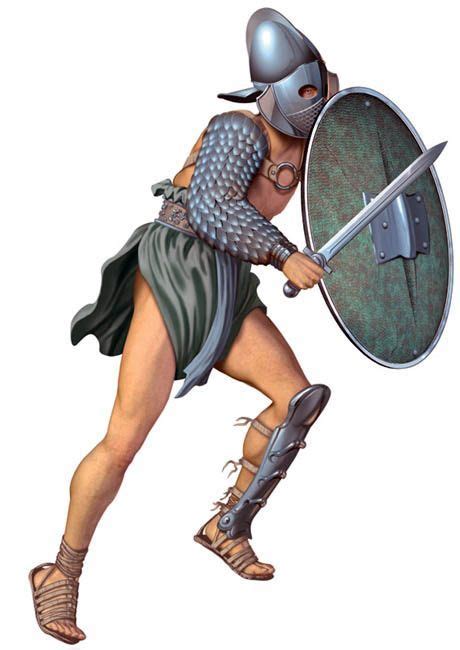 Secutor Roman Gladiators Roman Gladiator Ancient Warfare