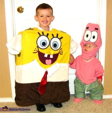 Spongebob Squarepants Costume For Boys Diy Costumes