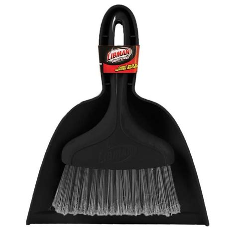 Libman Plastic Whisk Broom And Dust Pan Handheld Dustpan With Brush In
