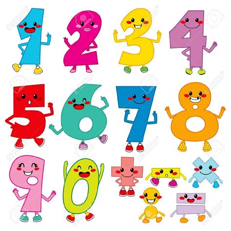 Numeros Infantiles Animados Immagini Numeri Disegni