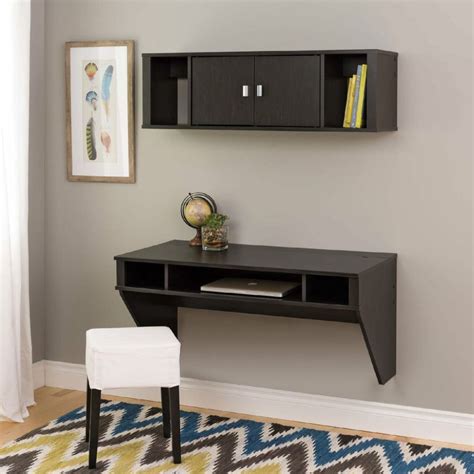 Einige schreibtische sind schmal gehalten und benötigen nur wenig stellfläche. Wand montiert computer Schreibtische Möbel für home office ...