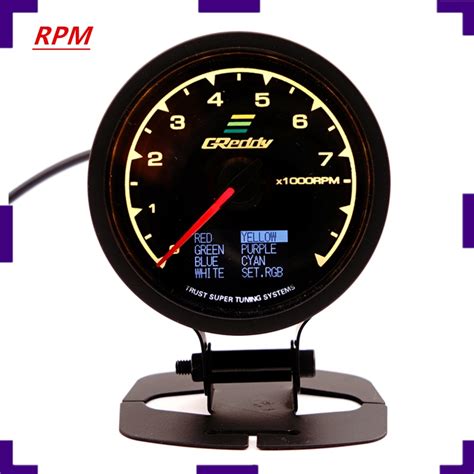 Racing Gauge Greddi Multi Da Lcd Digital Display Tachometer Gauge Car