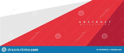 Red And White Background Design Flat And Minimalist Background Design