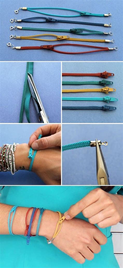 5 Ways To Turn Zippers Into Awesome Arm Candy Zipper Jewelry Zipper