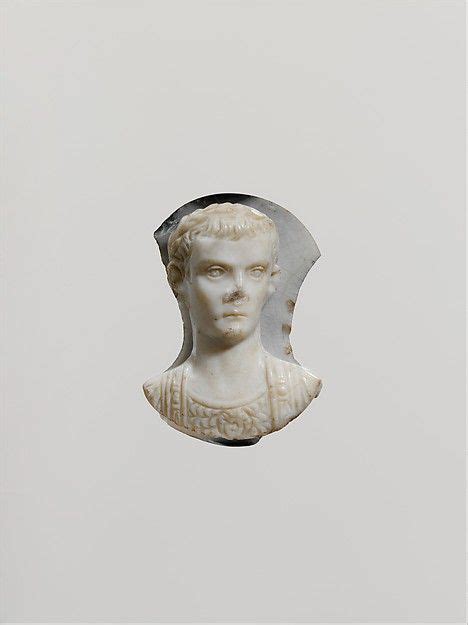 Onyx Cameo Of The Emperor Gaius Caligula Roman Early Imperial
