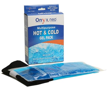 Onyxneo Reusable Hot And Cold Gel Pack For Pain Relief Multipurpose