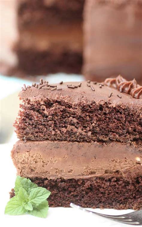 Chocolate Cheesecake Cake Recipe Flavorite