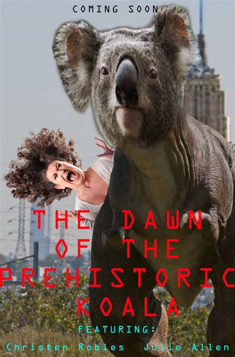 The Dawn Of The Prehistoric Koala Cvr By Christenr99 On Deviantart