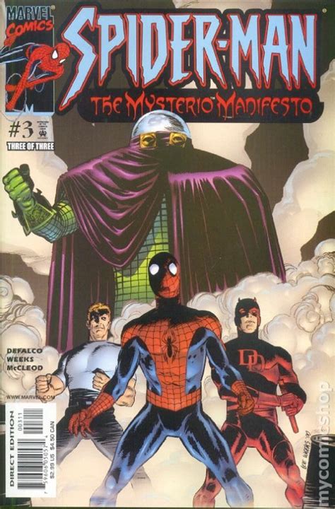 Spider Man The Mysterio Manifesto 2001 Comic Books