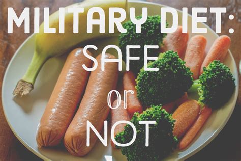 The Military Diet Safe Or Not Caloriebee
