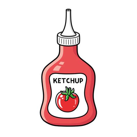 Best Cartoon Of The Ketchup Bottle Illustrations Royalty Free Vector Graphics And Clip Art Istock