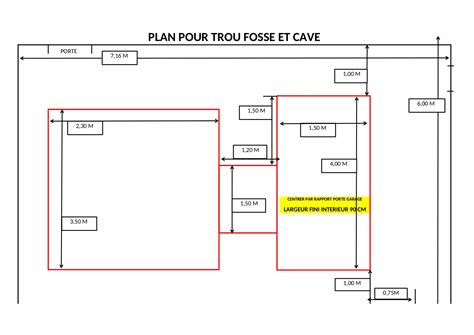Plan Fosse Et Garage Xlsx Fichier XLS