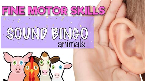 Animal Sound Bingo With A Twist Youtube