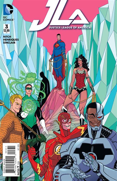 Justice League Of America 3 Variant Cover Fresh Comics