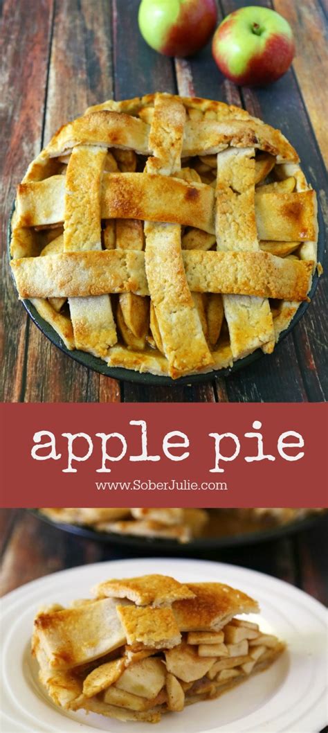 We may earn commission on some of the items you choose to buy. Apple Pie Recipe - Simple and Delicious - Sober Julie