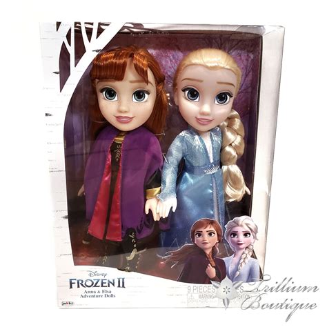 Disney Princess Anna And Elsa 14 Inch Singing Sisters Feature Fashion Doll Pack Ph