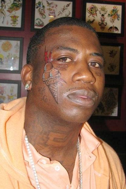 Photo Gucci Manes Cool New Face Tattoo