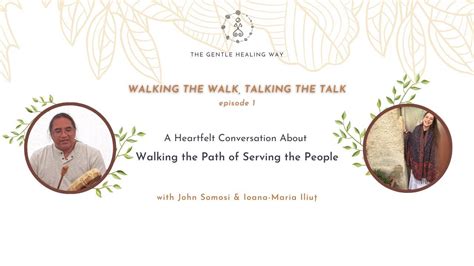 Walking The Walk Talking The Talk Episode 1 With John Somosi And Ioana