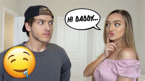 Calling Him Daddy To See How He Reacts Awkward Youtube