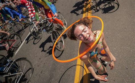 Fremont Solstice Parade Goers Celebrate Longest Day Nude