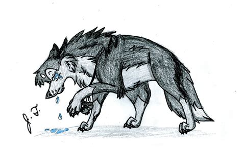 Sad Wolf Drawing Wolf Sad Sweet Deviantart Downloads Dekorisori
