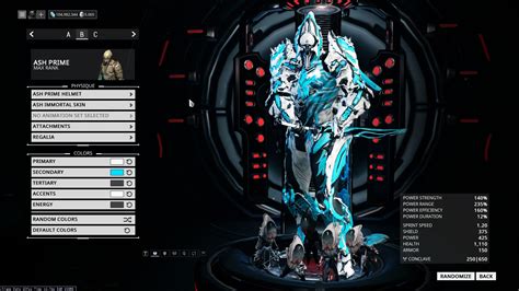 Ash Prime Color Scheme Players Helping Players Warframe Forums