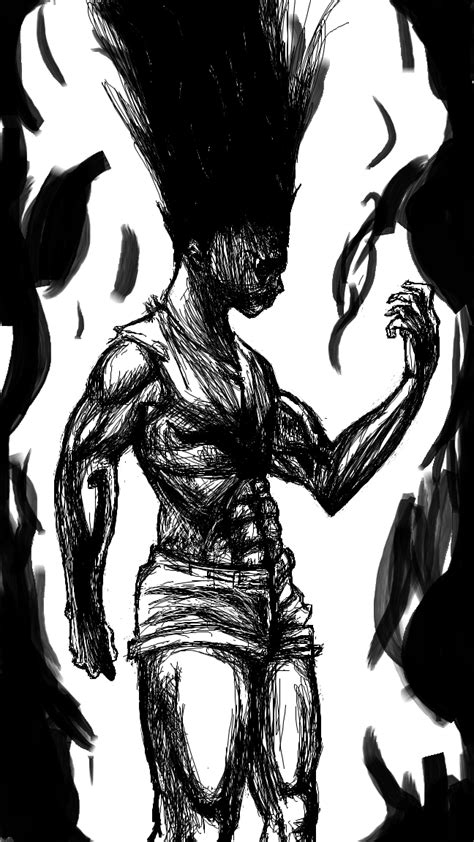 Gon Transformation Manga Panel Gon Freecss Evil Aura By Mcashe