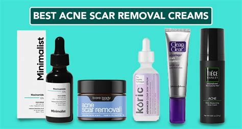 14 Best Acne Scar Removal Creams To Get Clear Skin