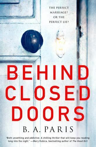 Behind Closed Doors A Novel Ebay