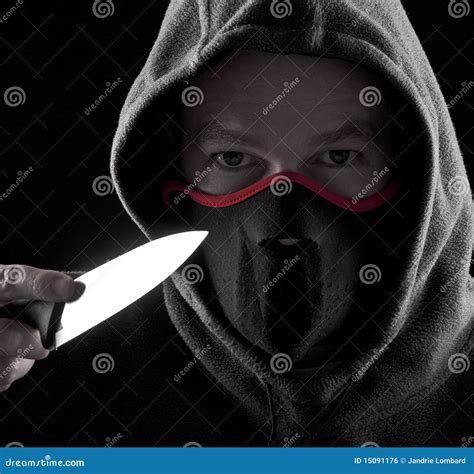 Attacker Stock Photo Image Of Hidden Boxer Face Horror 15091176
