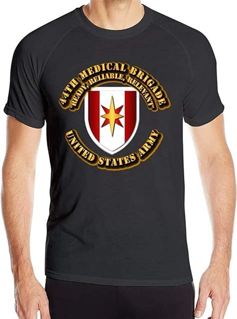 Ssi 44th Medical Brigade W Motto Casual Fashion Mens T Shirt Quick
