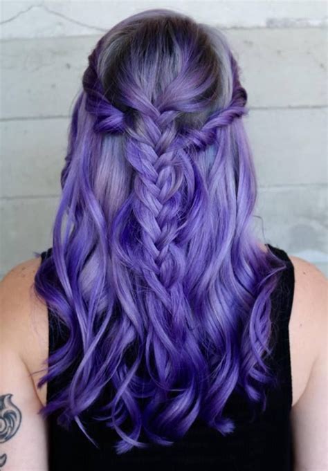 Best 25 Faded Purple Hair Ideas On Pinterest Blonde Hair Without