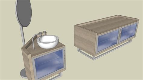 Sink And Cabinet 3d Warehouse