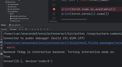 Python Torch Cuda Is Available Return True Inside PyCharm Project
