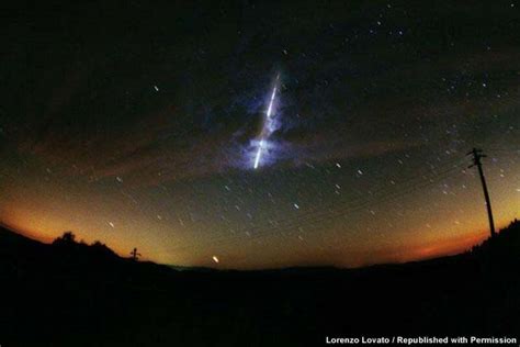 The Leonid Meteor Shower Revealed Shooting Star Shows Brilliant