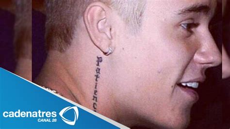 Top 139 El Tatuaje De Justin Bieber En El Cuello 7segmx