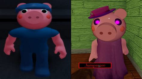 Granfather Piggy Vs Grandmother Piggy Jumpscare YouTube