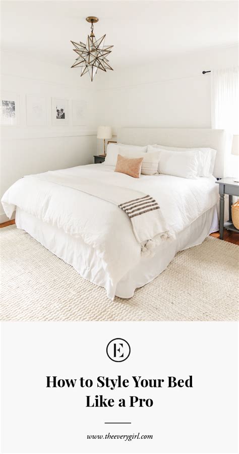How To Style Your Bed Like A Pro The Everygirl