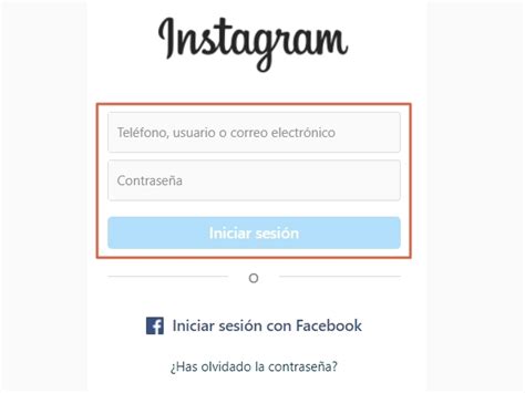 Instagram Iniciar Sesión O Entrar A Tu Cuenta
