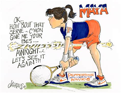 Tennis Return Cartoon Funny T For Tennis Returners