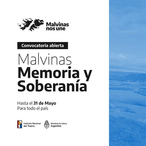Concursos Nacionales Malvinas Memoria Y Malvinas Soberanía Una
