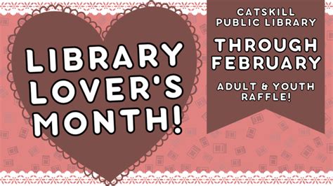 Library Lovers Month Catskill Catskill Public Library