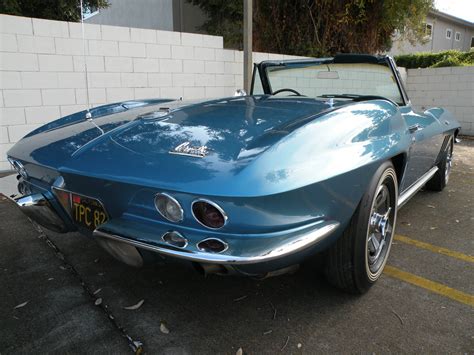1966 Corvette California Black Plate Car Rare Hardtop And Softtop Ac