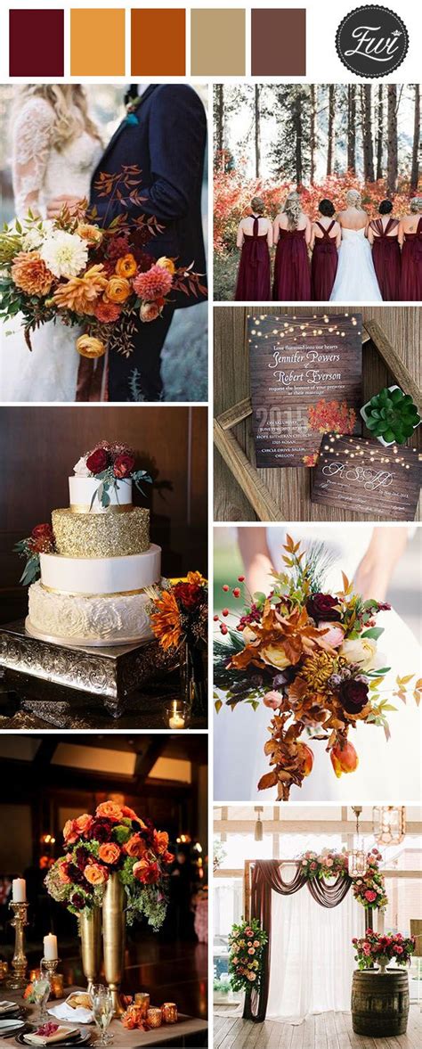 50 Refined Burgundy And Marsala Wedding Ideas For Fall Brides Burnt